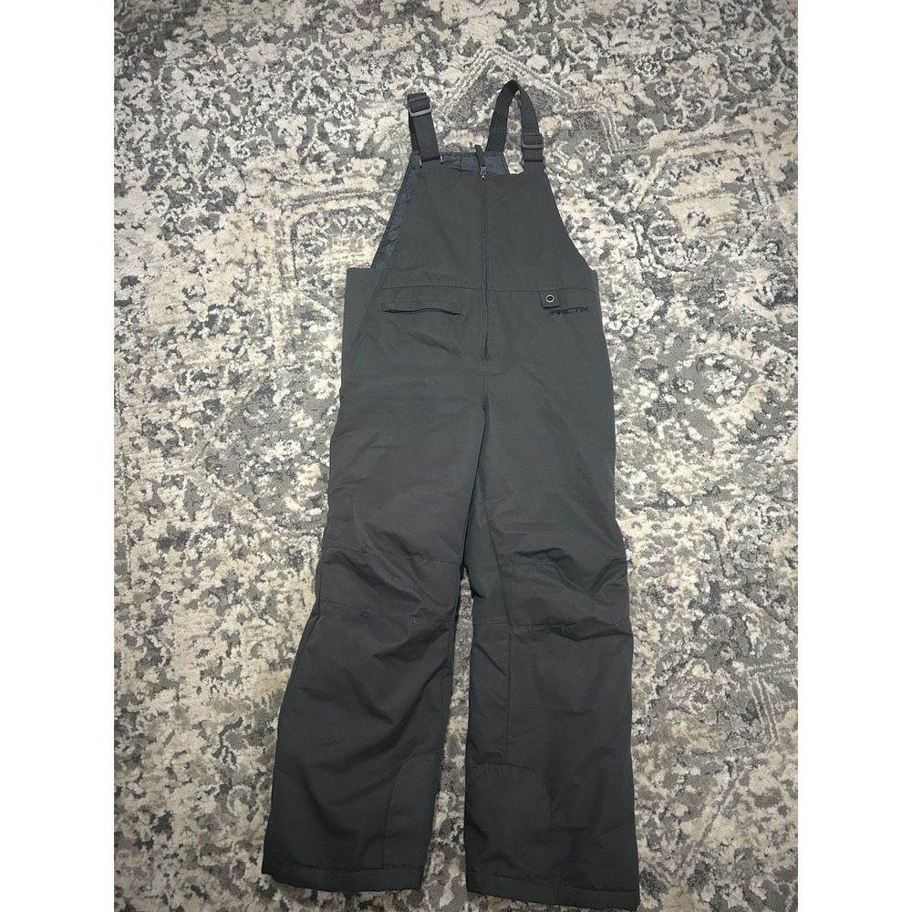 Arctix‎ Kids Size Small Gray Snow Bib Overalls Adjustable Straps